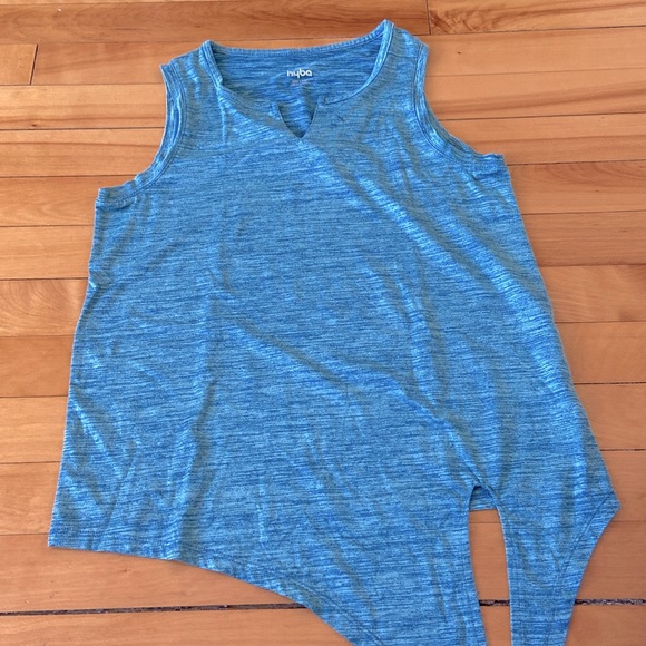 FREE with any purchase! Reitmans Hyba XS Green marl tie side tank top - Picture 1 of 2